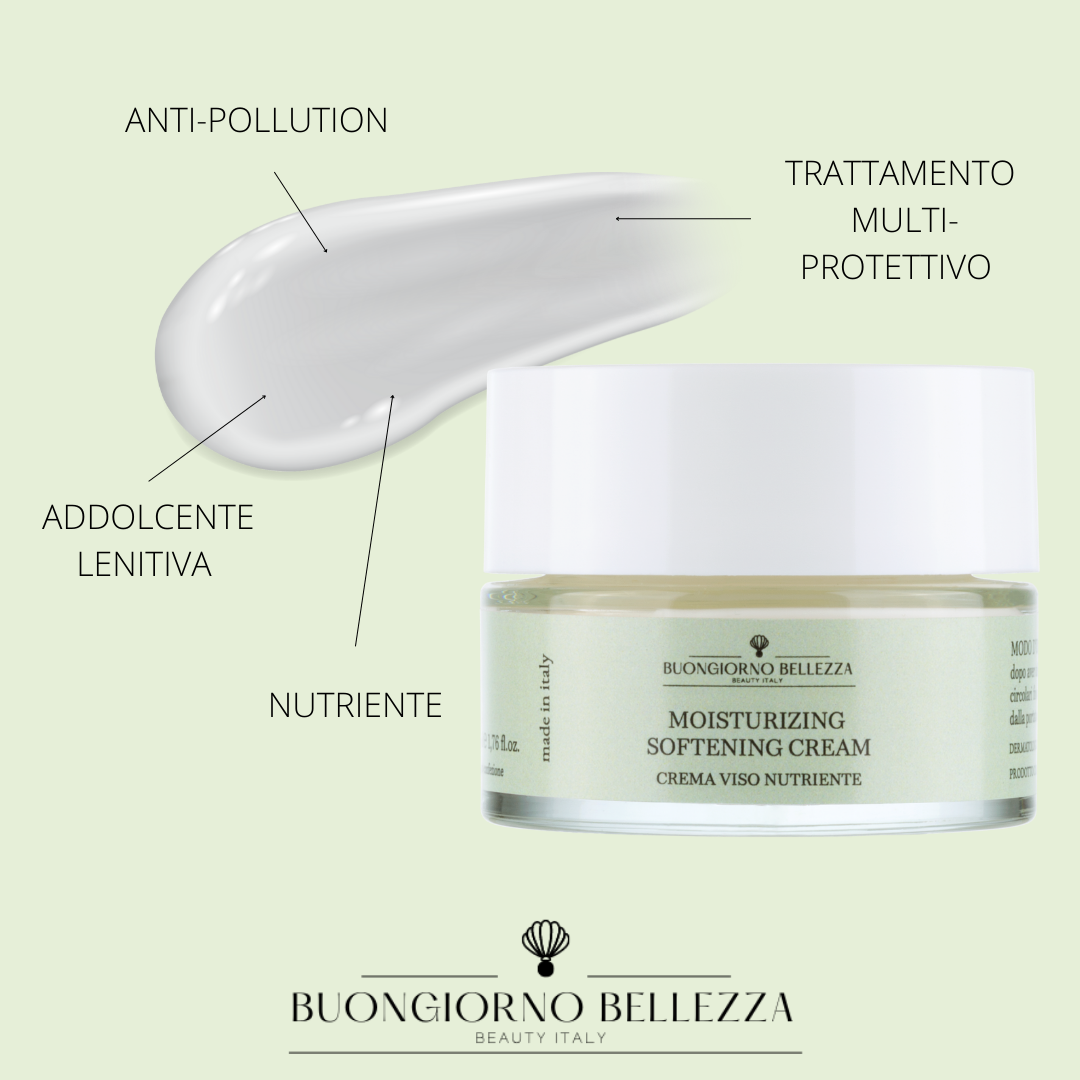 MOISTURIZING SOFTENING CREAM - CREMA VISO IDRATANTE